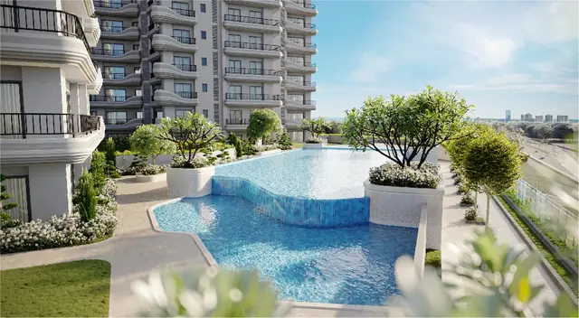 Swimming pool at SOBHA Altus