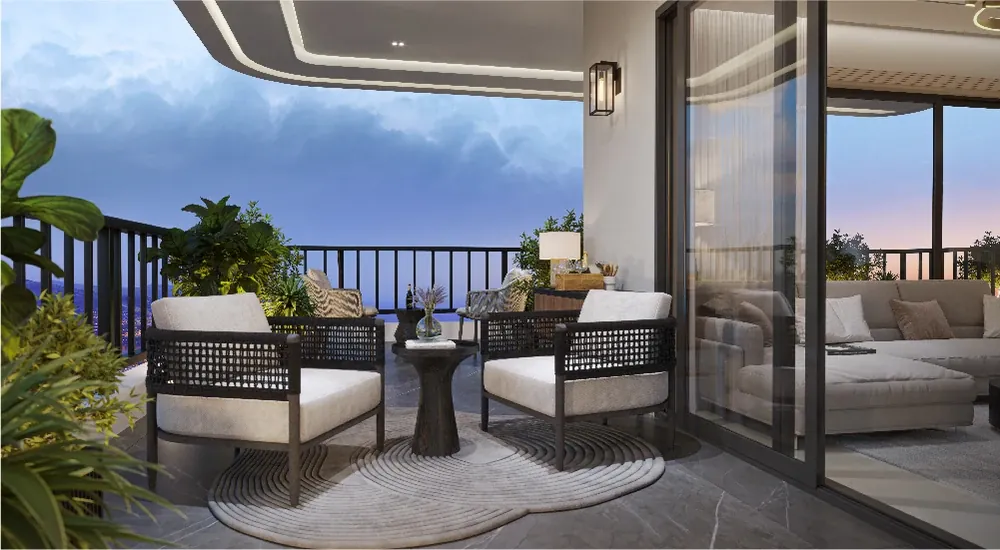 Wraparound balcony detail at SOBHA Altus, Sector 106 Gurgaon