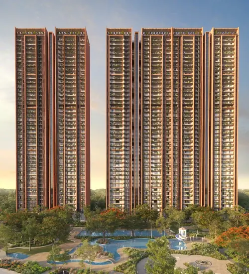 SOBHA Aranya elevation, Karma Lakelands, Gurgaon