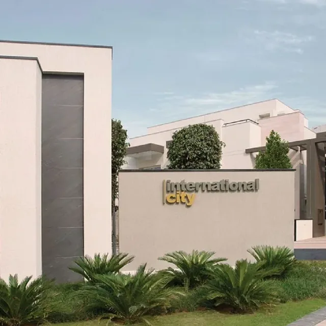 Entry gate at SOBHA International City, off Dwarka Expressway Gurgaon