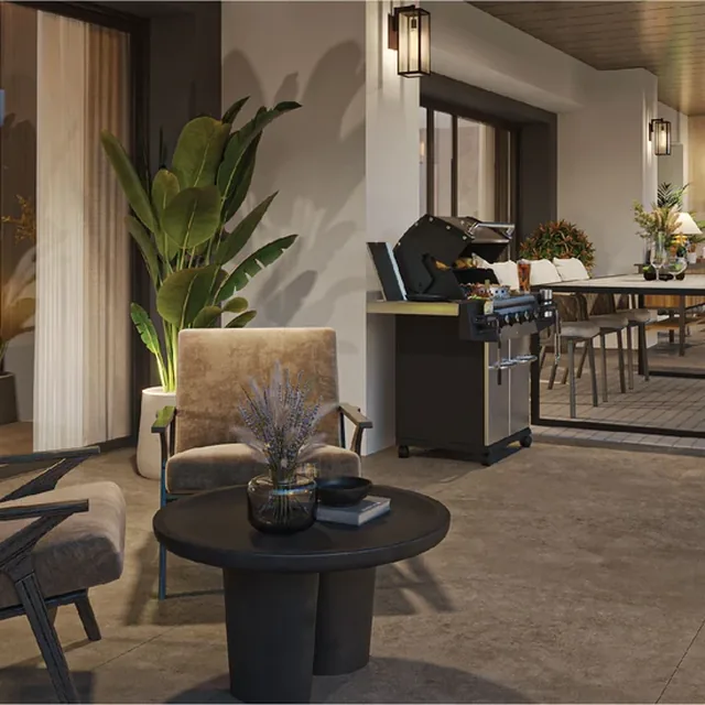 Deck of a Limited Edition Home at SOBHA International City