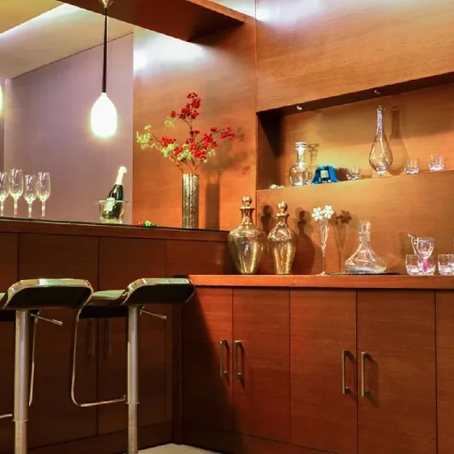 Private bar in a SOBHA International City villa